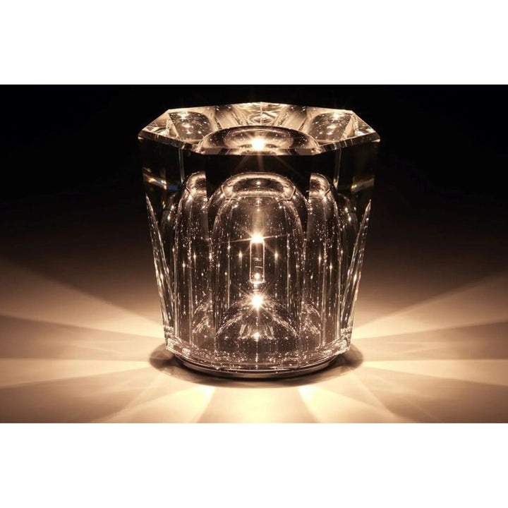 Diamond Crystal LED Table Lamp – Luxury Rechargeable