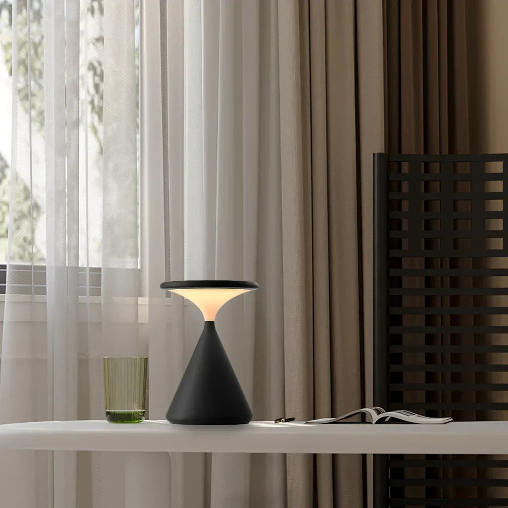 Wireless Table Lamp Amos Hourglass | Noxord
