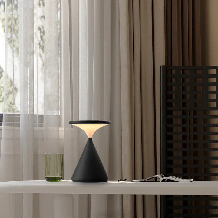 Wireless Table Lamp Amos Hourglass | Noxord