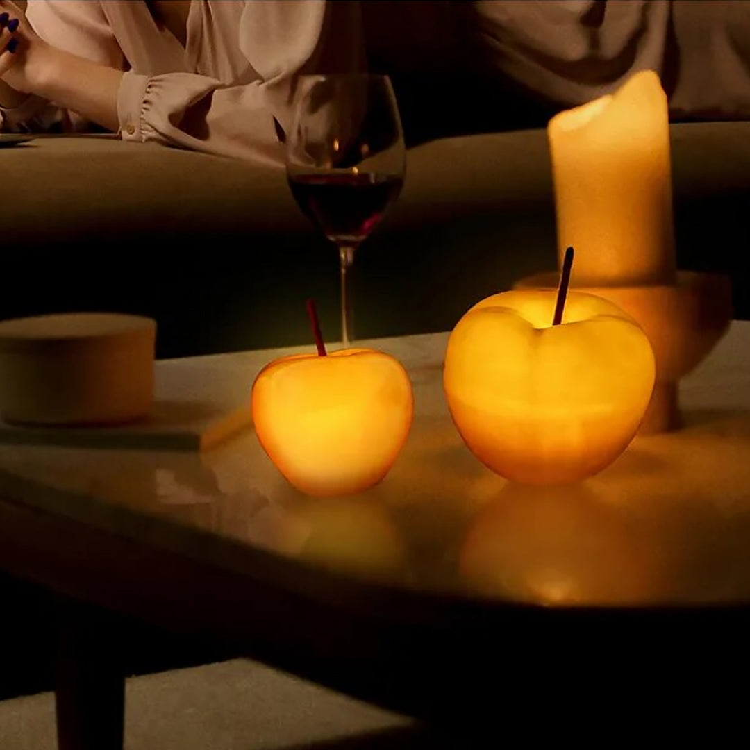Apple Translucent Nightstand Lamp | Kalsten