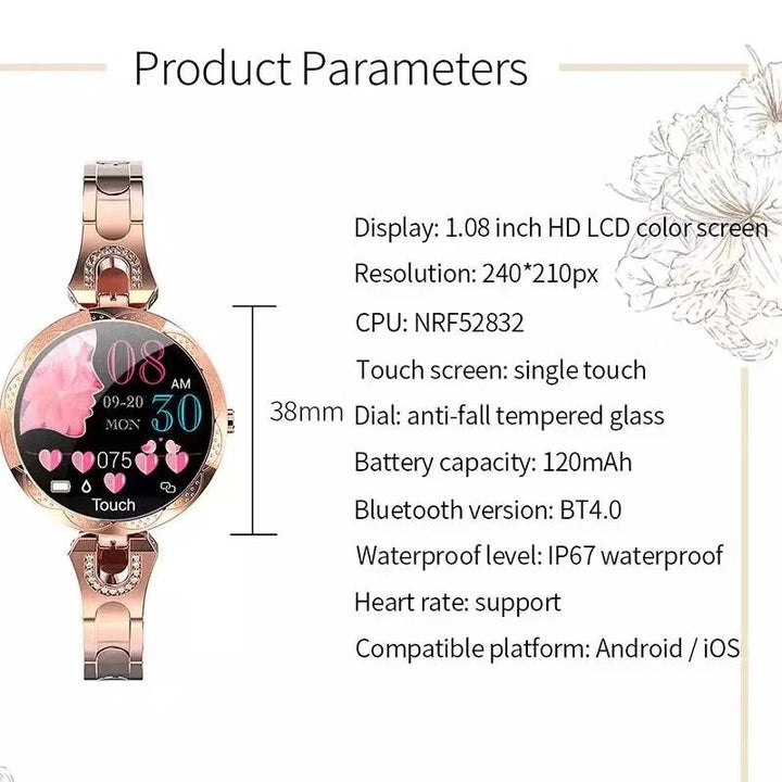 Noxord | AquaFit Smartwatch - Waterproof Fitness Watch