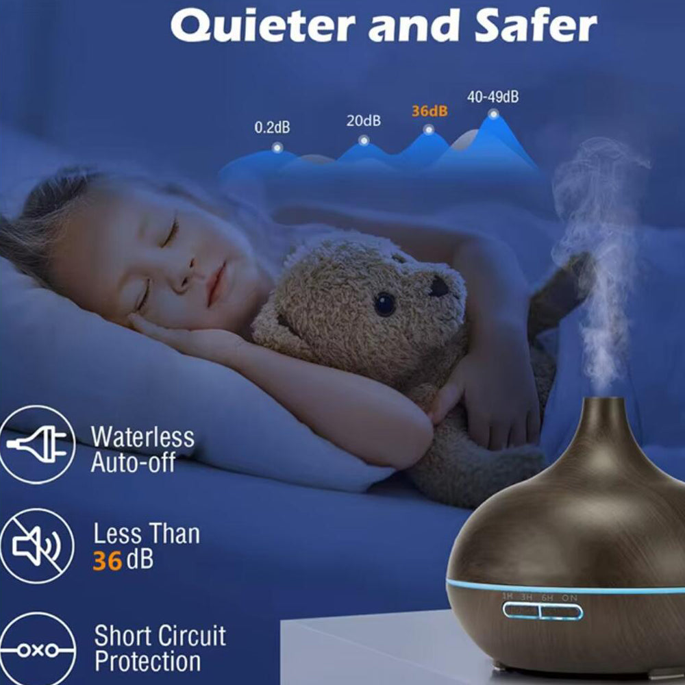 Aroma Diffuser – 500 ml with wood look | Kalsten