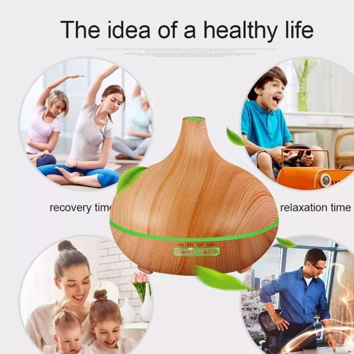 Aroma Diffuser – 500 ml with wood look | Kalsten