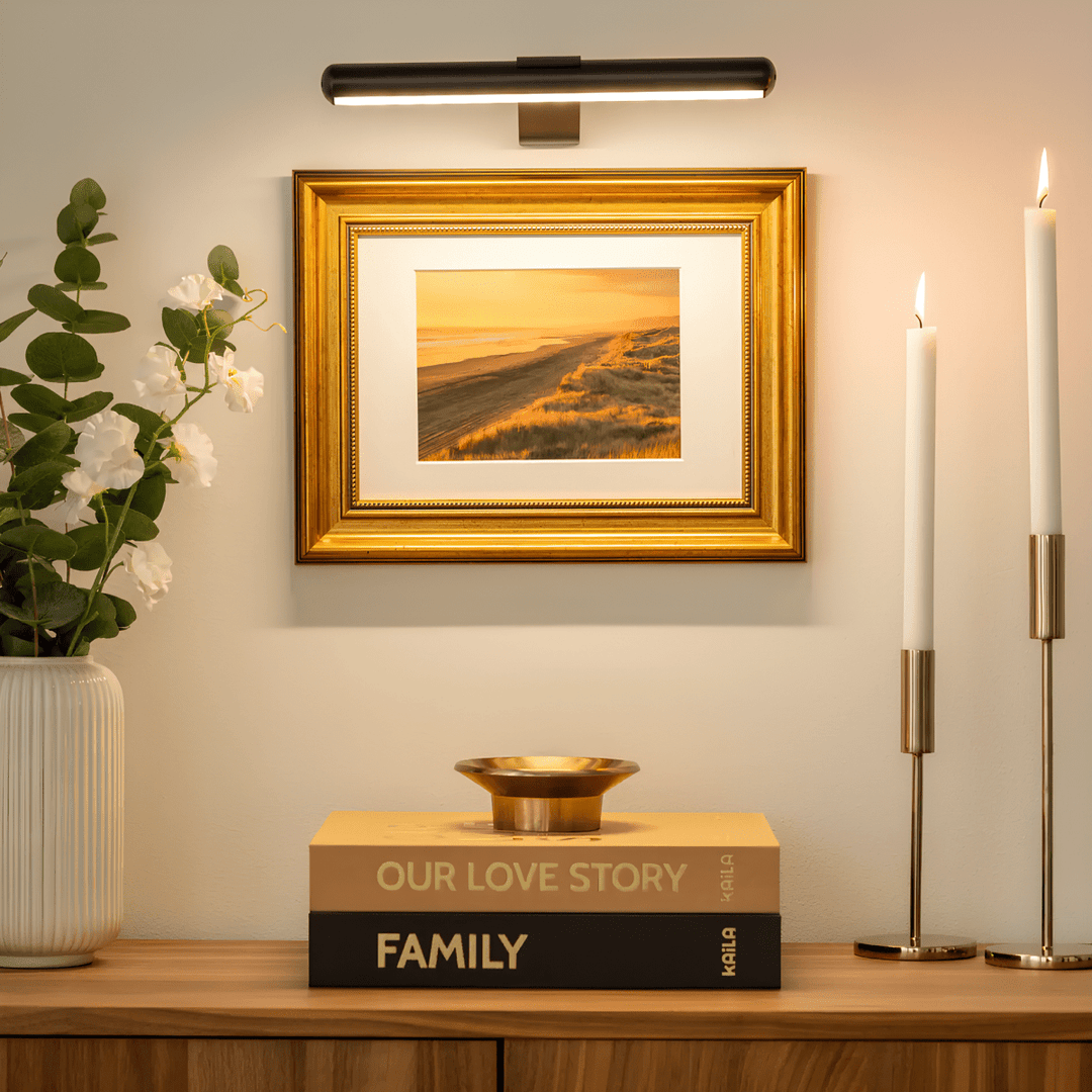 Kalsten | ArtGlow LED Wall Lamp – Wireless Lighting for Art and Decoration
