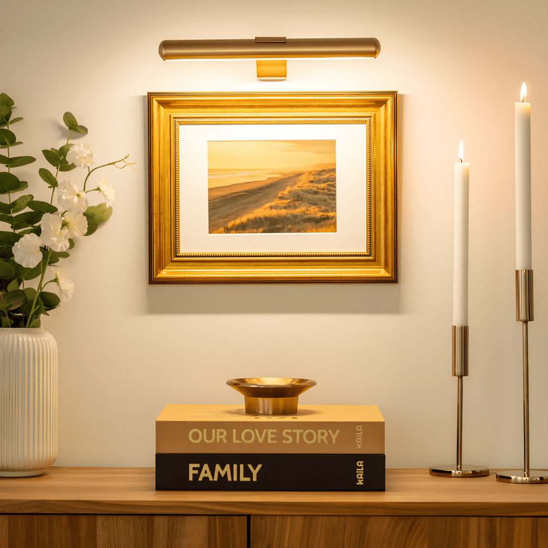 Kalsten | ArtGlow LED Wall Lamp – Wireless Lighting for Art and Decoration