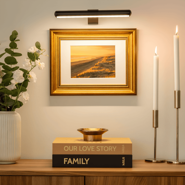 Kalsten | ArtGlow LED Wall Lamp – Wireless Lighting for Art and Decoration