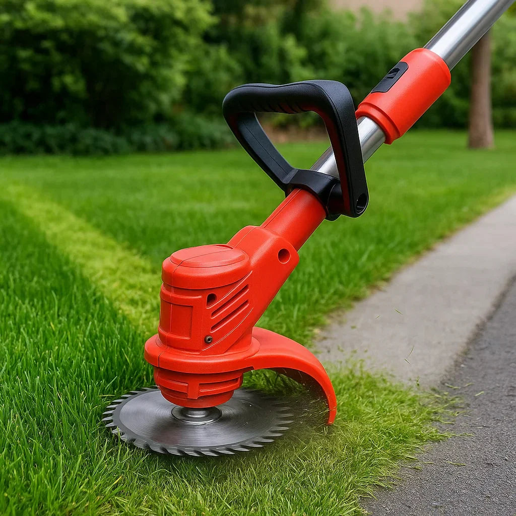 Kalsten | Cordless Grass Trimmer with Adjustable Cutting Width for Lawn Care & Garden Maintenance