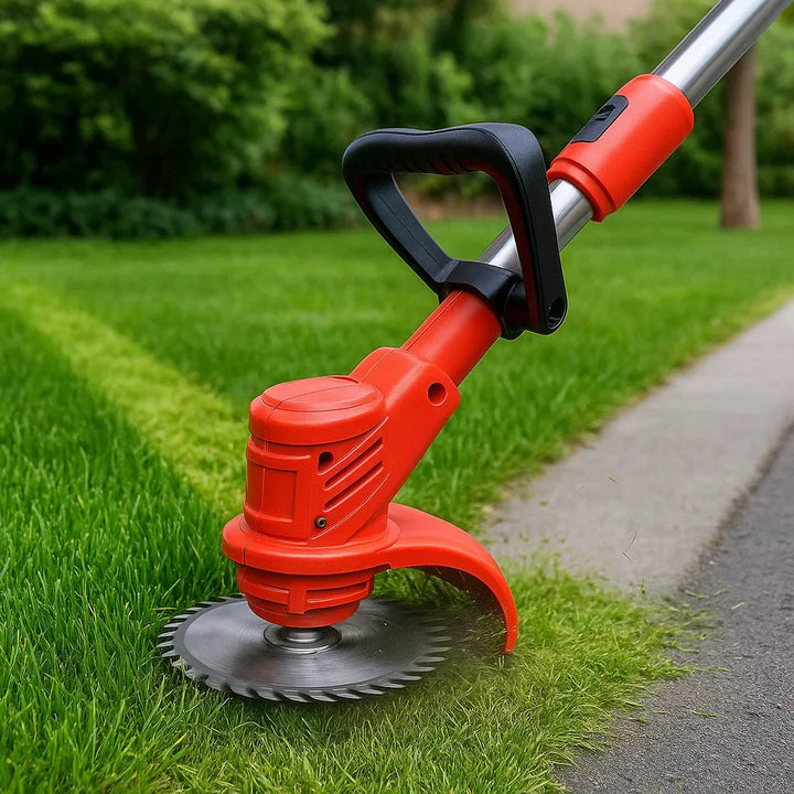 Kalsten | Cordless Grass Trimmer with Adjustable Cutting Width for Lawn Care & Garden Maintenance