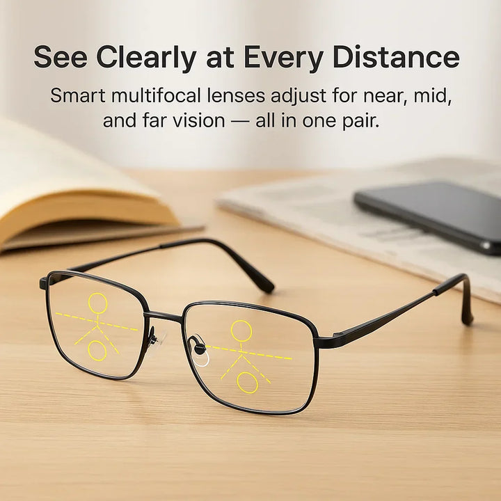 Progressive Multifocal Glasses