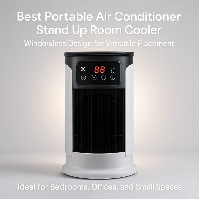 Portable Air Conditioner | Windowless, Energy Efficient & Ideal for Home Office and Dormitory Use | Kalsten