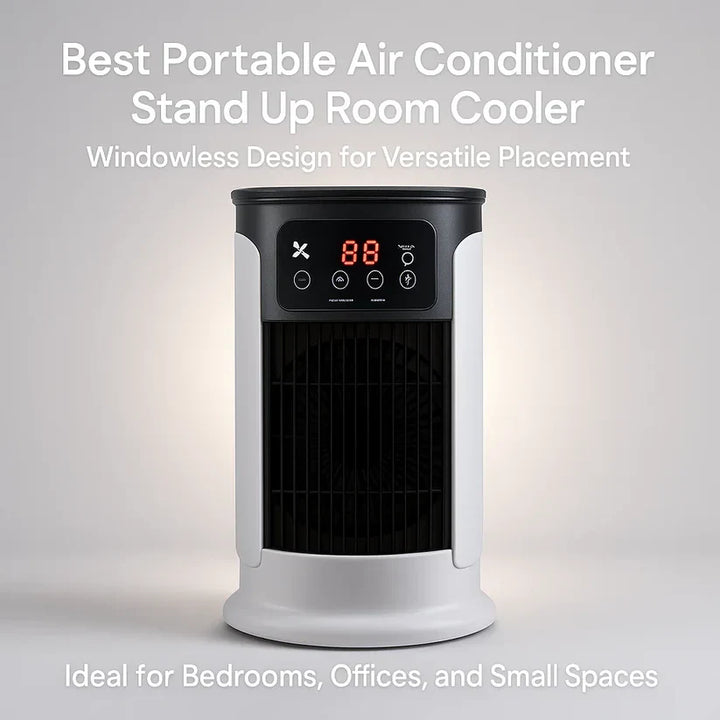 Portable Air Conditioner | Windowless, Energy Efficient & Ideal for Home Office and Dormitory Use | Kalsten