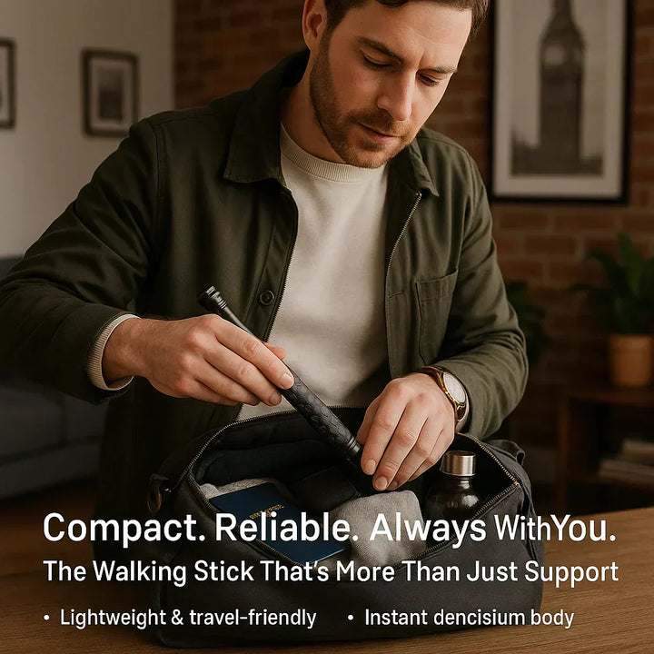 Sturdy Trekking Pole Lightweight Walking Pole with Antiskid Grip | Kalsten