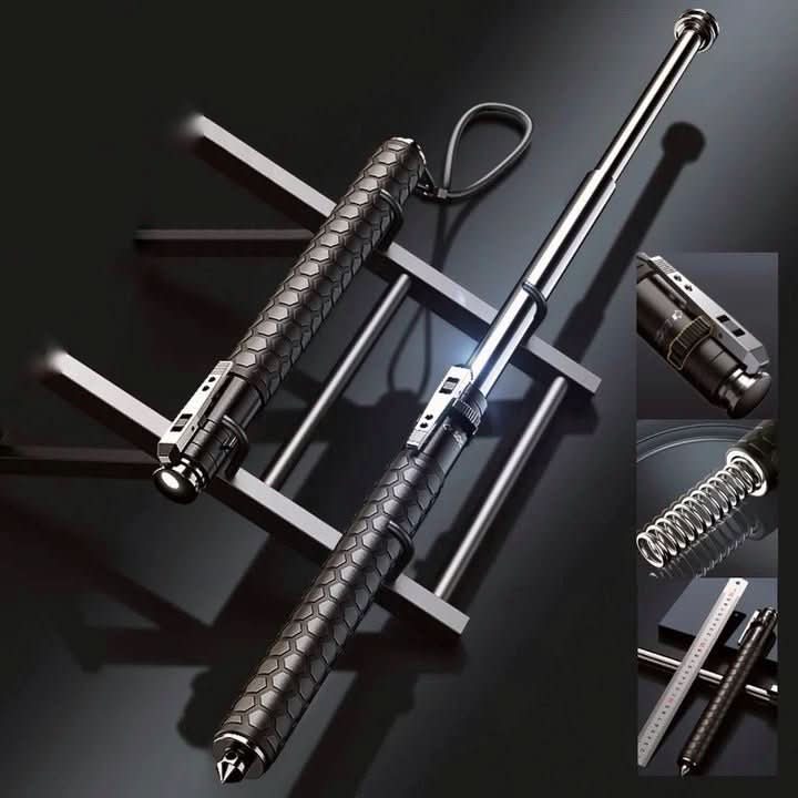 Kalsten | Pop-Up Safety Cane | Telescopic Self-Defense Stick for Hiking & Travel