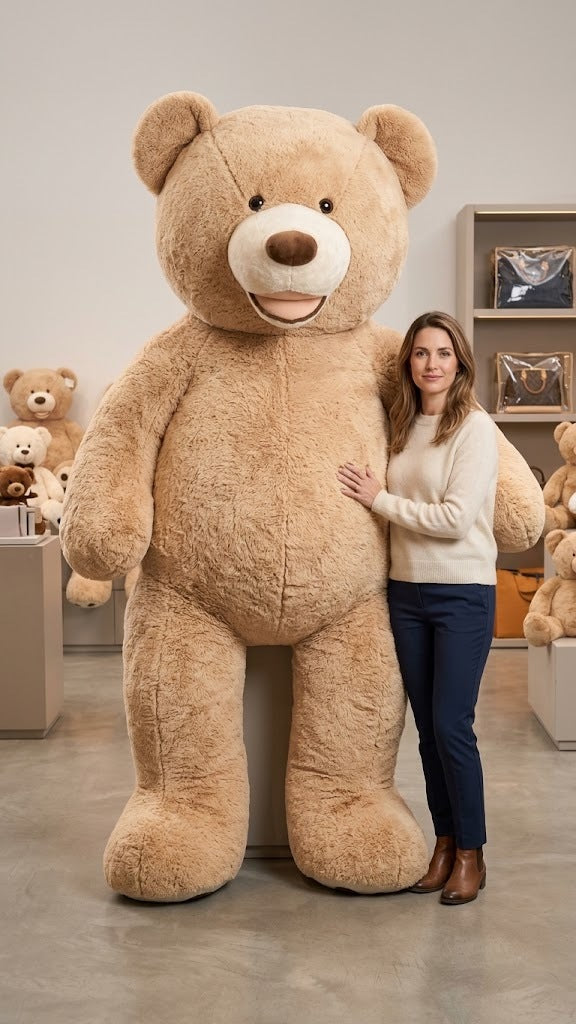 Giant Plush Teddy Bear