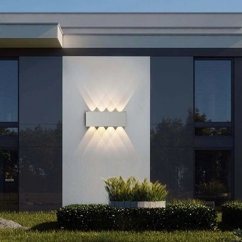 Modern White Waterproof LED Wall Lamp