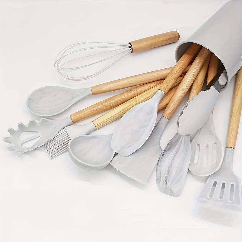 Kalsten | Silicone Kitchen Tools Set – Heat Resistant and Scratch Resistant
