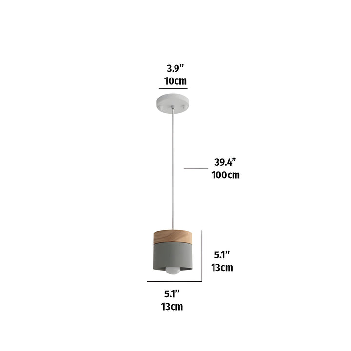 LoftCharm Light - Nordic Wood Hanging Lamp | Noxord