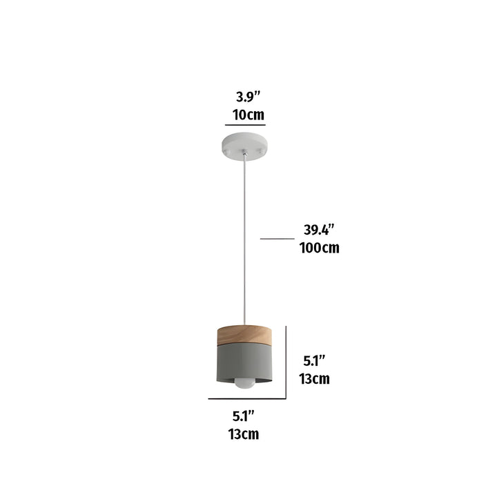 LoftCharm Light - Nordic Wood Hanging Lamp | Noxord