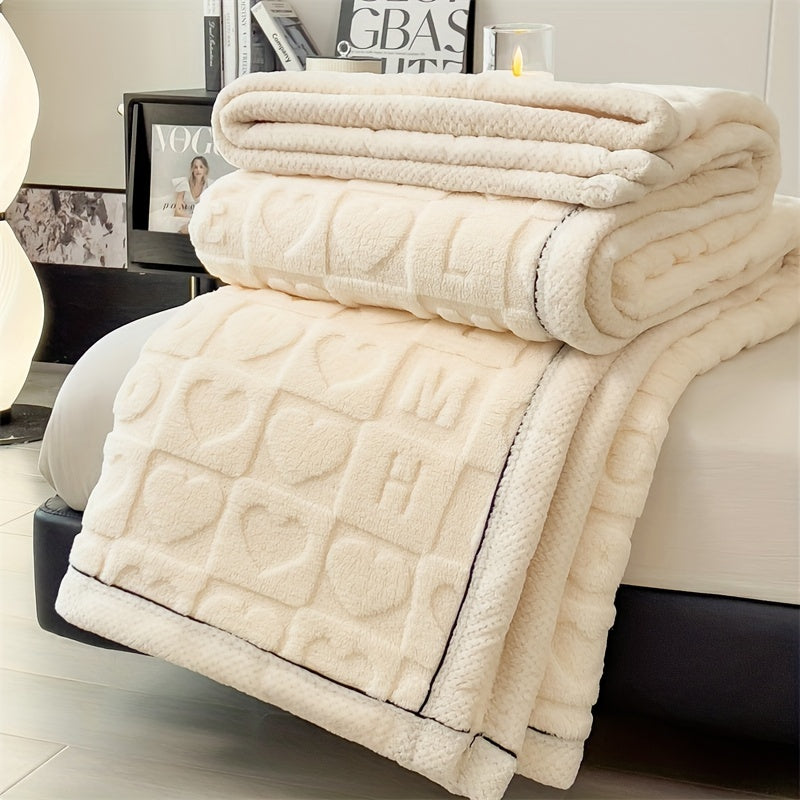 Stylish Coral Fleece Blanket for Ultimate Comfort Noxord