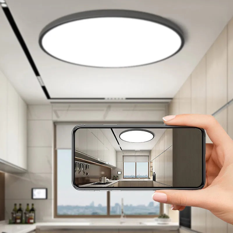 Slim Modern LED Ceiling Light Noxord