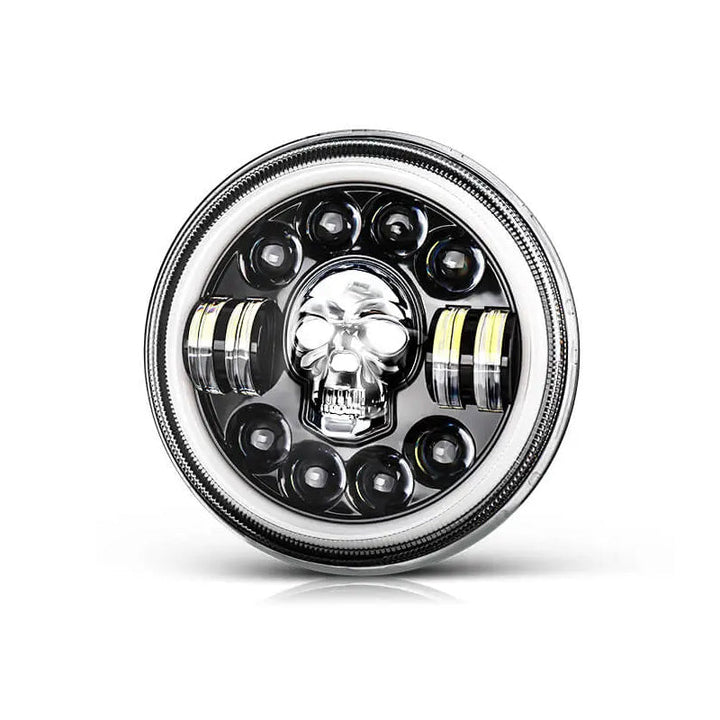 Noxord | 7 Inch Skull LED Headlight