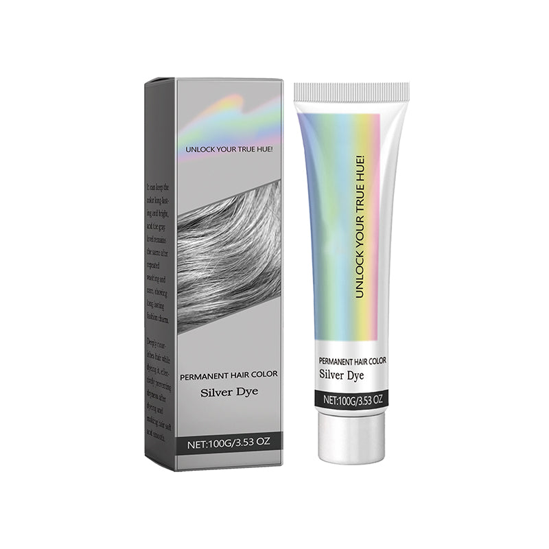 2-in-1 Natural Silver Hair Dye Essence