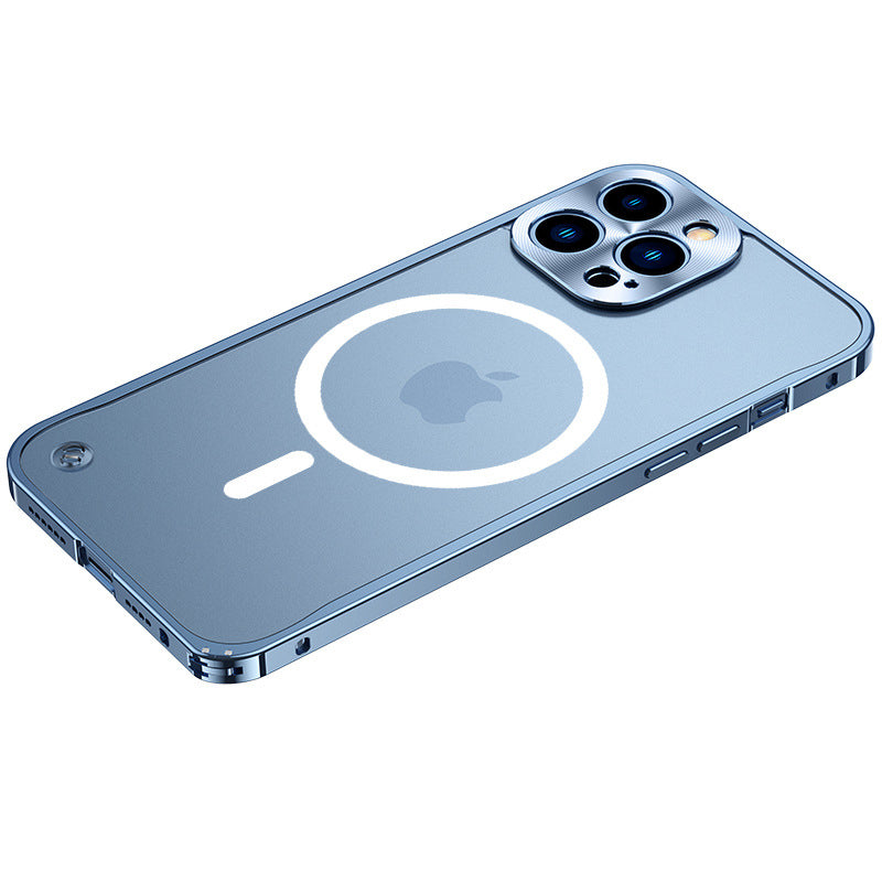 Kalsten | Metal Frame Magnetic Charging Case For iPhone