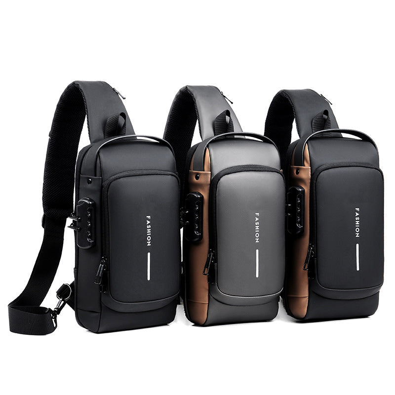 Casual multifunctional anti-theft chest bag for men | Kalsten