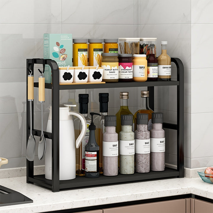 Spicify Storage Rack - Stylish Kitchen Storage Rack Made of Stainless Steel for Organization Kalsten