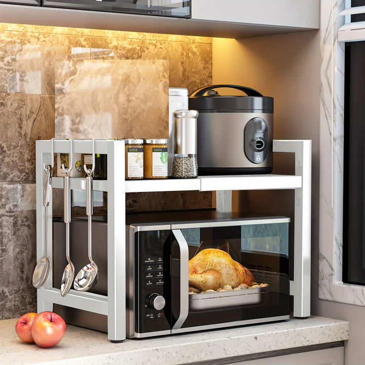 Expandable Microwave Shelf 2 Levels | Kalsten