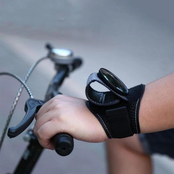 Kalsten | Cycling Wrist Rearview Mirror | Wide-Angle Safety Accessory | Adjustable & Lightweight