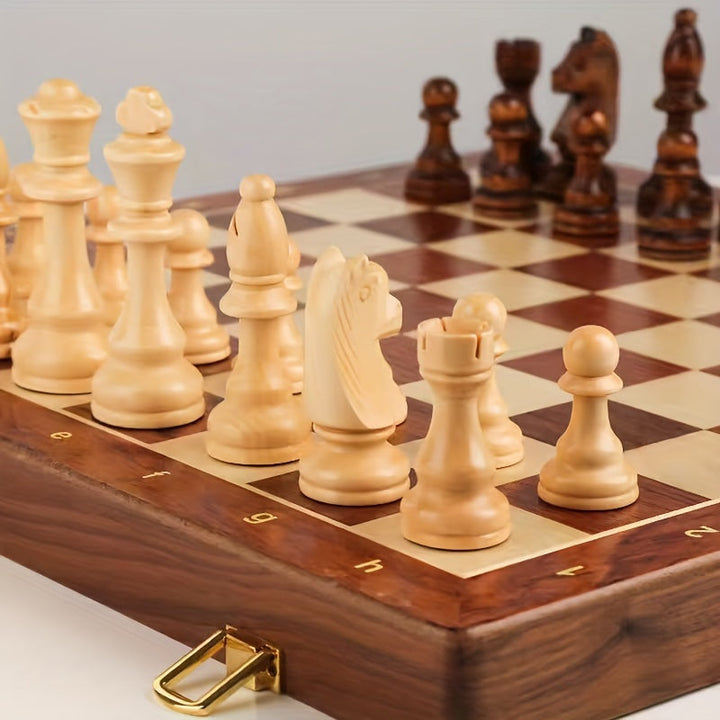 Tournament Chess Set with Handmade Pieces