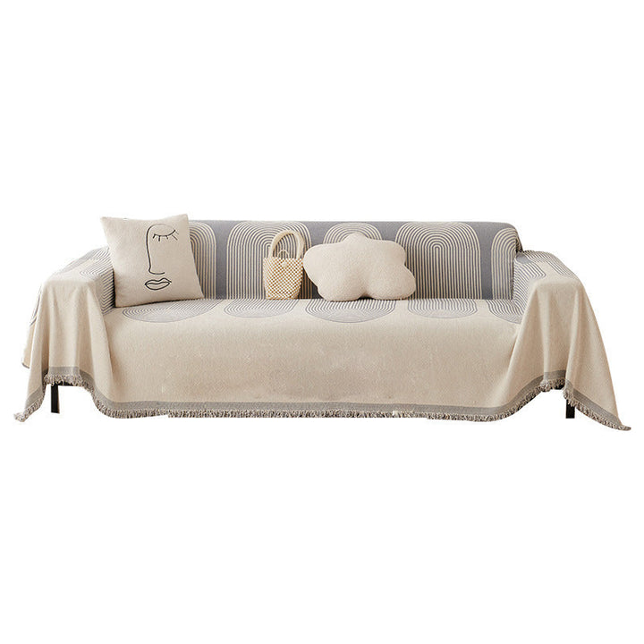 Double Sided Chenille Sofa Cover | Noxord