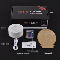 3D Lamp Marvel Hulk | Noxord