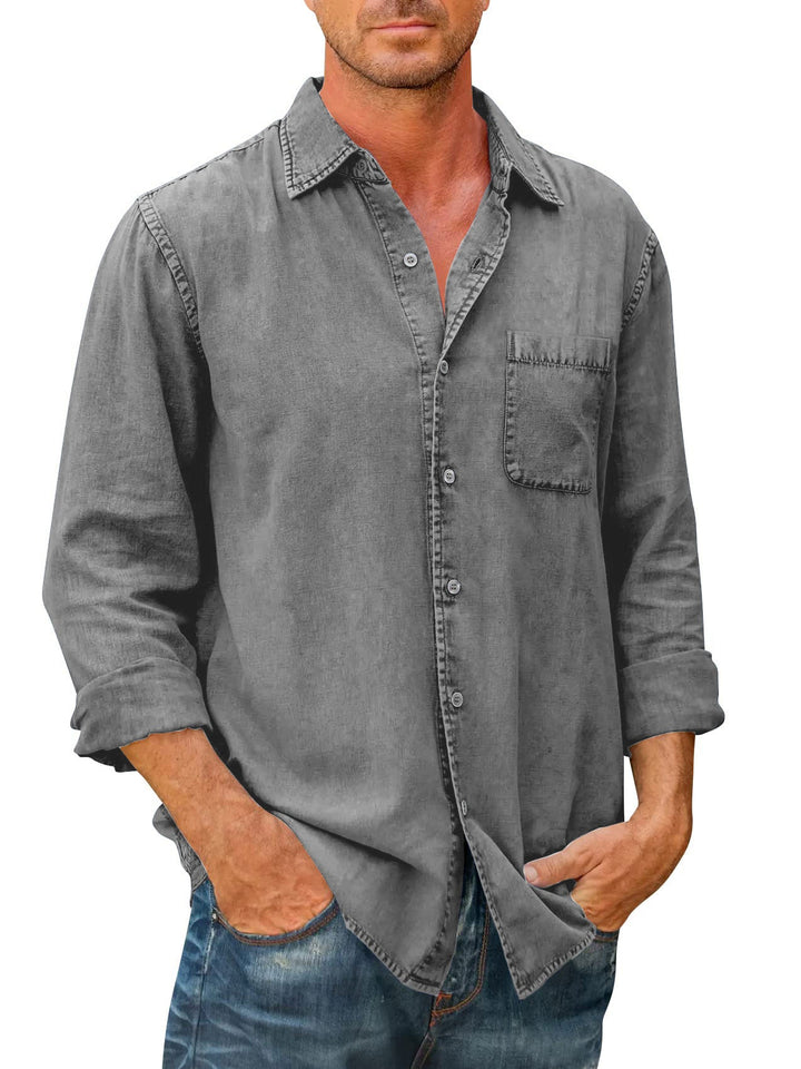 Kalsten | Long sleeve button shirt for men