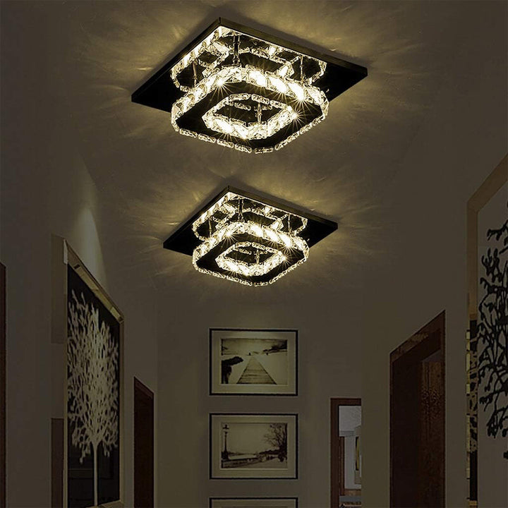 Kalsten | Ceiling Light Crystal LED Modern Flush Fixture