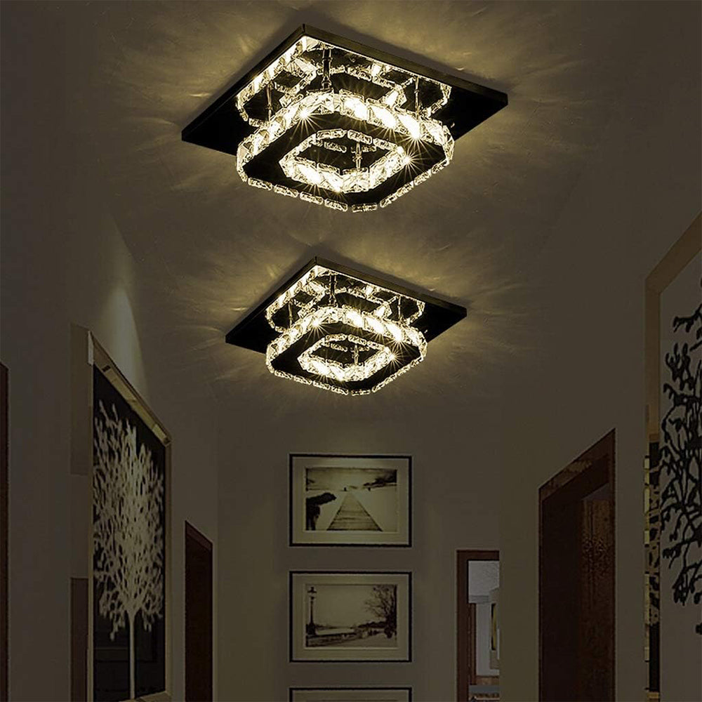 Crystal LED Recessed Ceiling Lamp Noxord