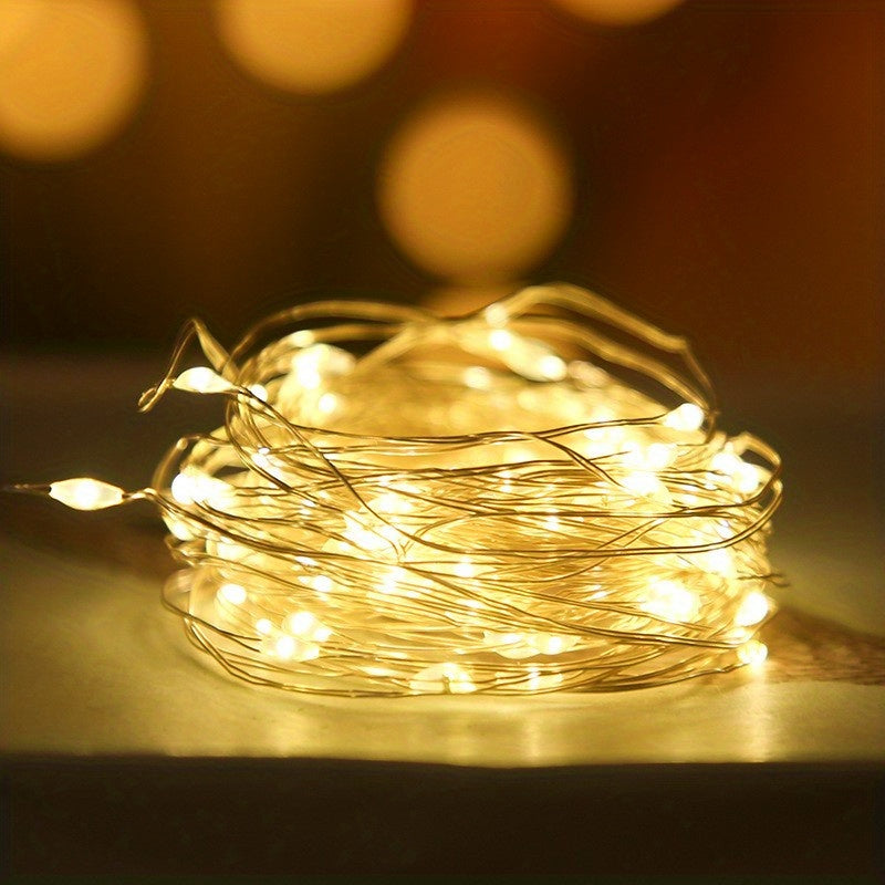 Battery Fairy Lights – Copper Wire LED Noxord