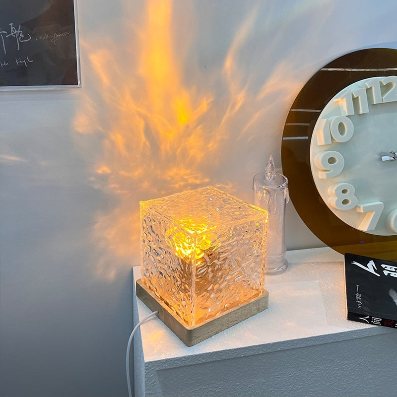 LED Table Lamp with Water Wave Effect | Kalsten