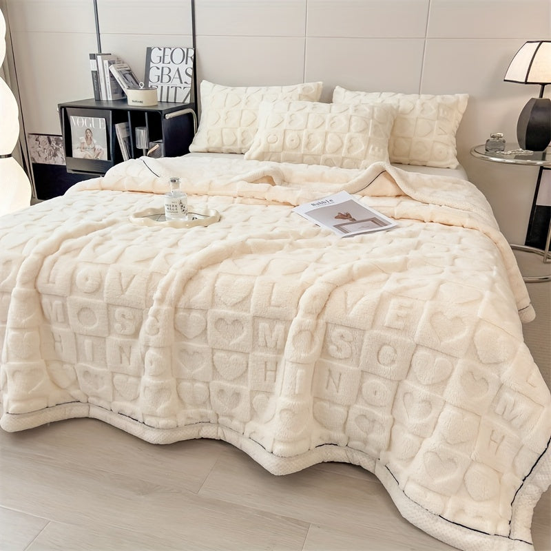 Stylish Coral Fleece Blanket for Ultimate Comfort Noxord