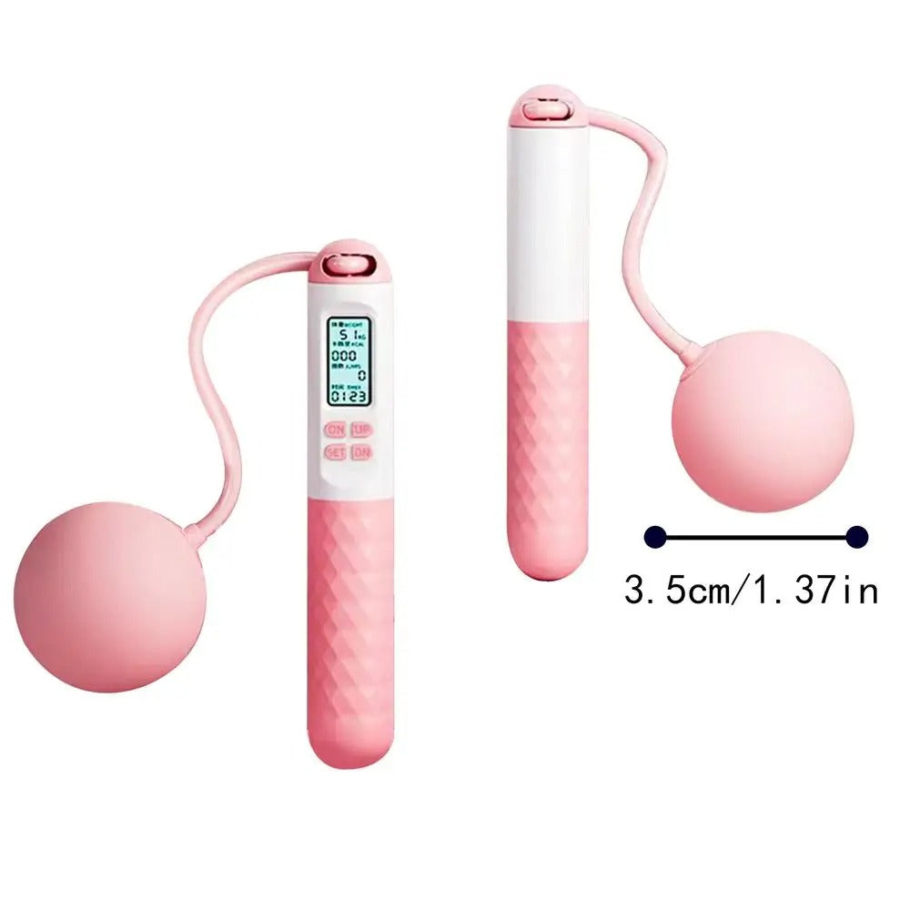 Wireless Jump Rope with Counter – Weighted Handles for Home Cardio Workouts | Kalsten