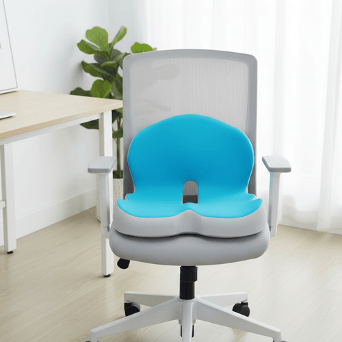 Noxord | ErgoComfort Seat Cushion – Ergonomic Memory Foam Cushion for Back Support and Comfort