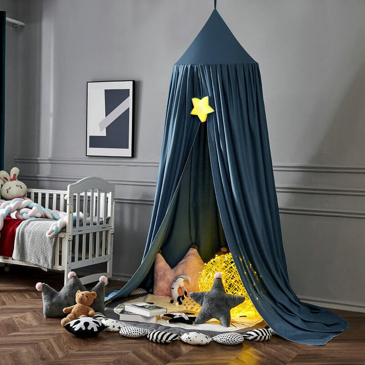 Kalsten | Blackout Bed Canopy for Kids | Soft. Breathable & Light-Blocking for Dreamy Play and Sleep Spaces