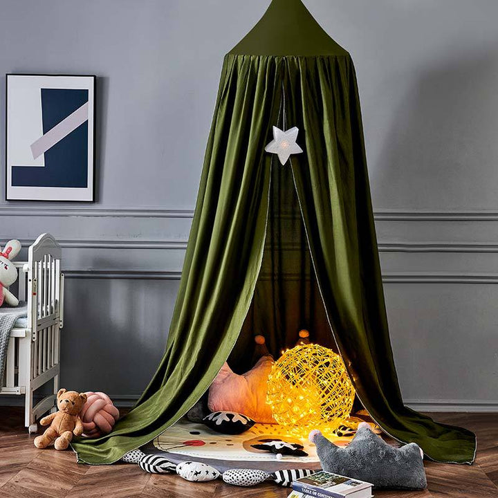 Kalsten | Blackout Bed Canopy for Kids | Soft. Breathable & Light-Blocking for Dreamy Play and Sleep Spaces