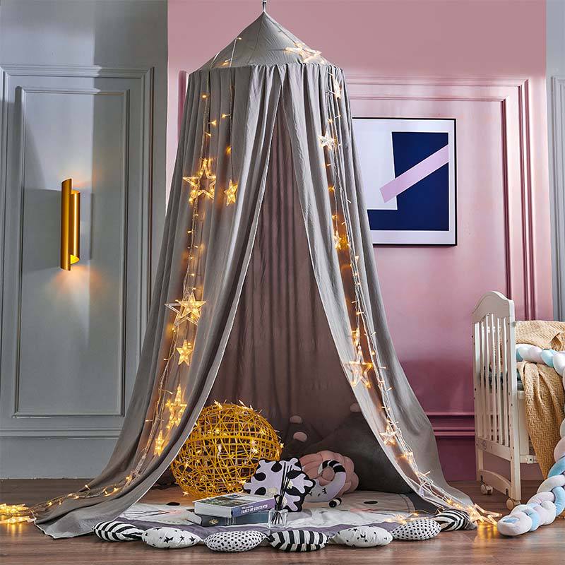 Kalsten | Blackout Bed Canopy for Kids | Soft. Breathable & Light-Blocking for Dreamy Play and Sleep Spaces