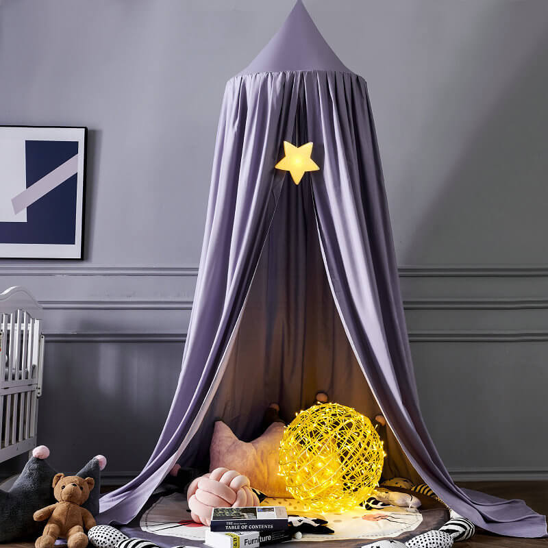 Kalsten | Blackout Bed Canopy for Kids | Soft. Breathable & Light-Blocking for Dreamy Play and Sleep Spaces