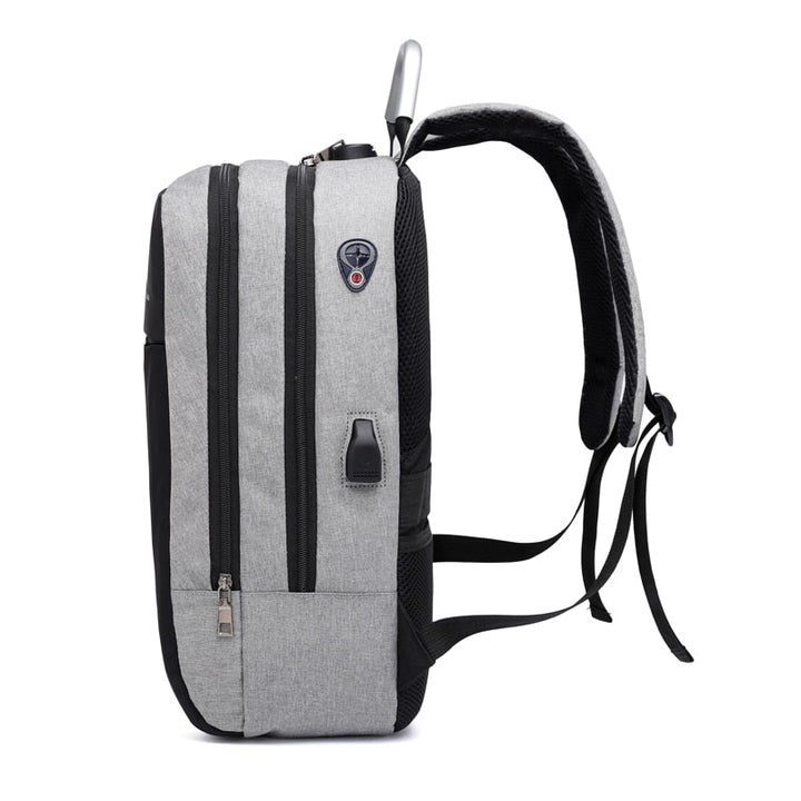 Water-Resistant Anti-Theft Laptop Backpack – Hidden Zipper Design with USB Charging | Kalsten