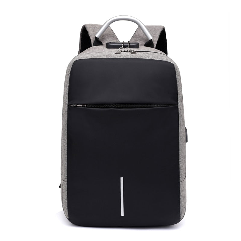 Water-Resistant Anti-Theft Laptop Backpack – Hidden Zipper Design with USB Charging | Kalsten