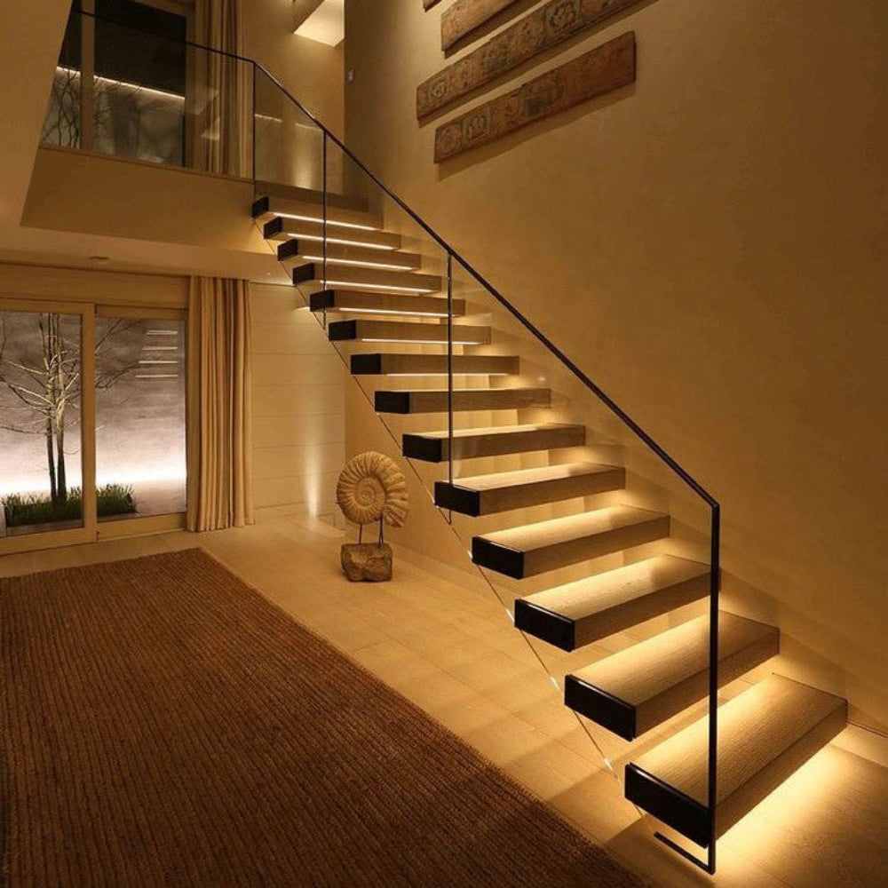 Wood Frame Motion Sensor LED Night Light Noxord