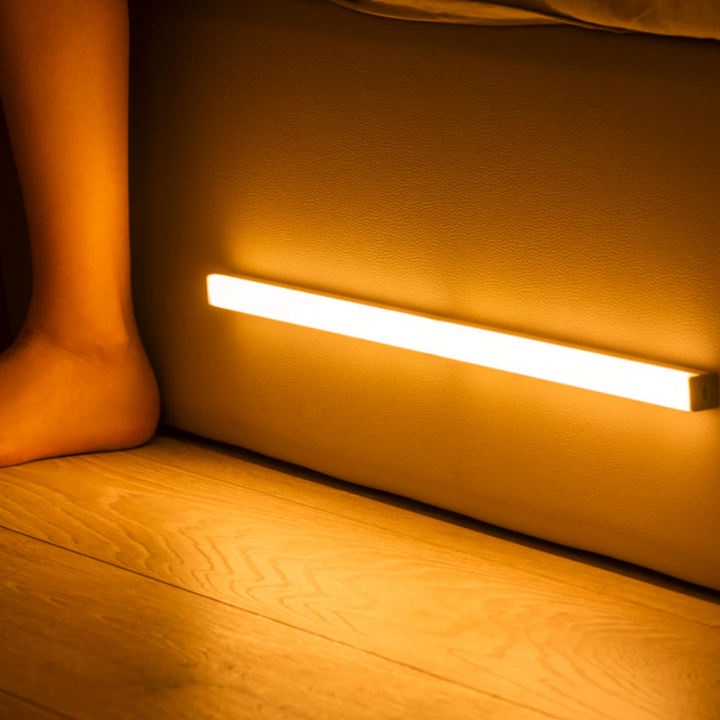Wood Frame Motion Sensor LED Night Light Noxord